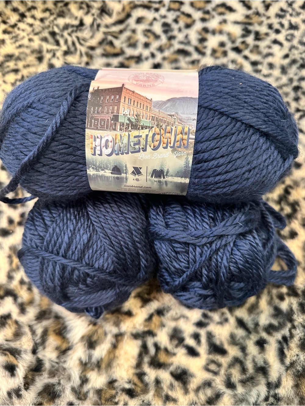 Hometown Yarn - Navy Blue